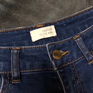 Caution to the Wild High Waisted Skinny jeans